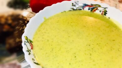 Photo of Суп-пюре из брокколи и сыра