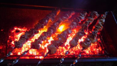 Photo of Шашлык из свинины на мангале