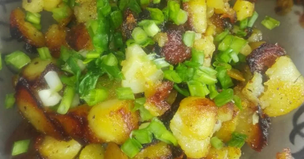 Фото 51 — Жареная картошка с луком