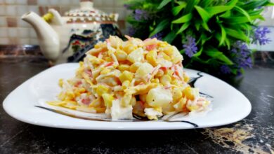 Photo of Салат с крабовыми палочками и авокадо