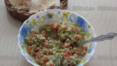 Photo of Гуакамоле с авокадо и лаймом