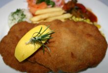 Photo of Шницель с картошкой фри