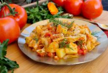 Photo of Лаваш с мясом и овощами