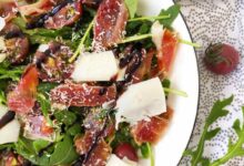 Photo of Салат с рукколой и пармезаном