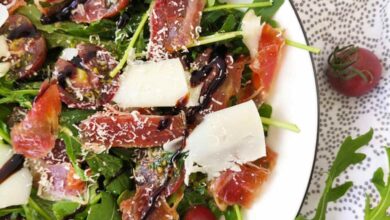 Photo of Салат с рукколой и пармезаном