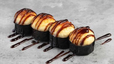 Photo of Печеный лосось с зеленью