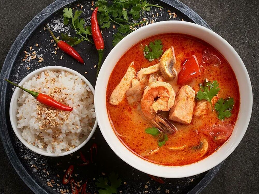 Фото 3 — Тайский креветочный суп