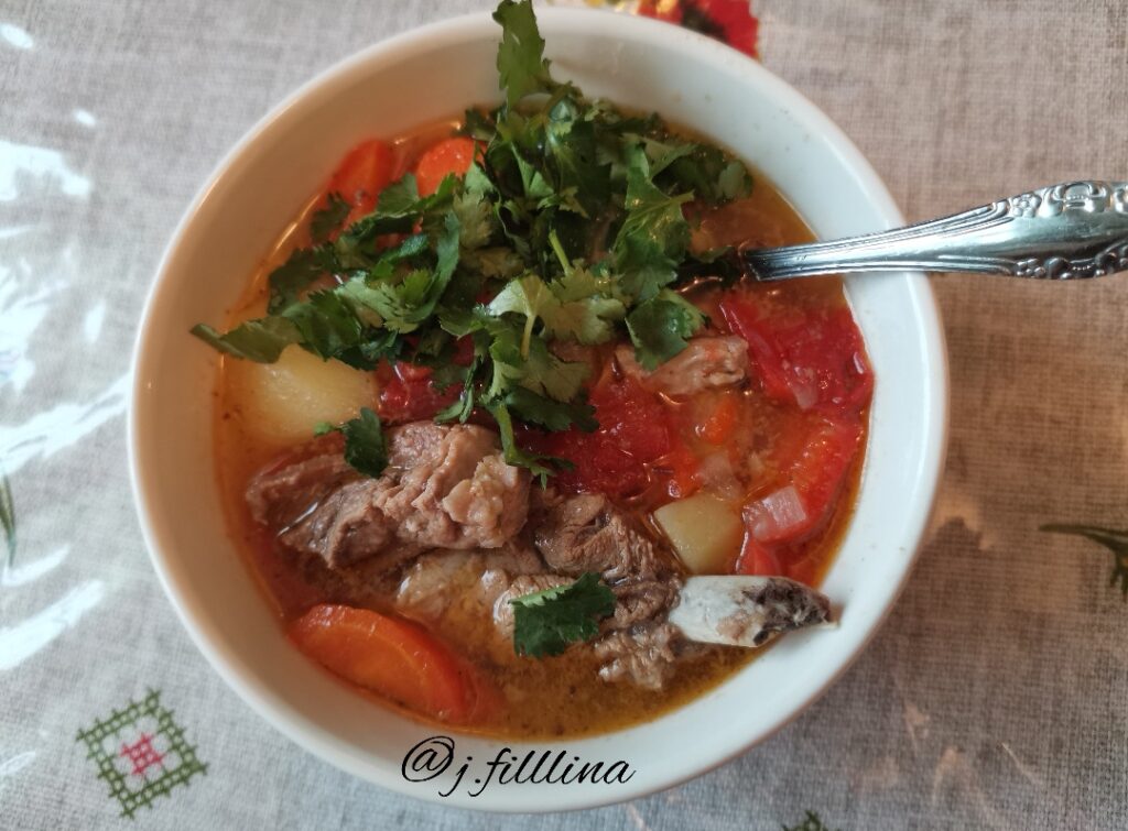 Фото 9 — Рецепт лагмана с бараниной