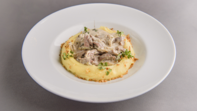 Photo of Бифштекс с картофельным пюре