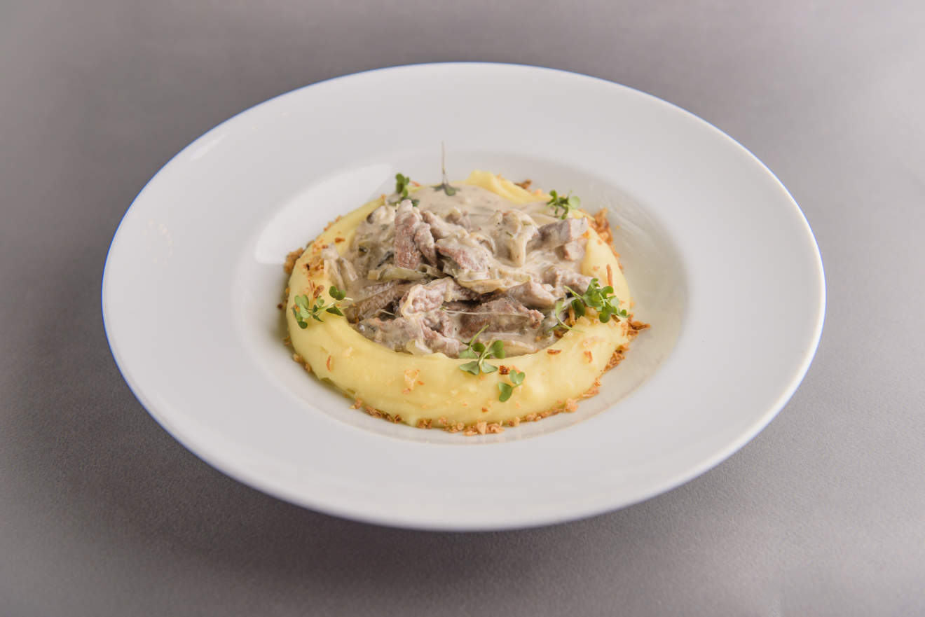 Фото 63 — Бифштекс с картофельным пюре