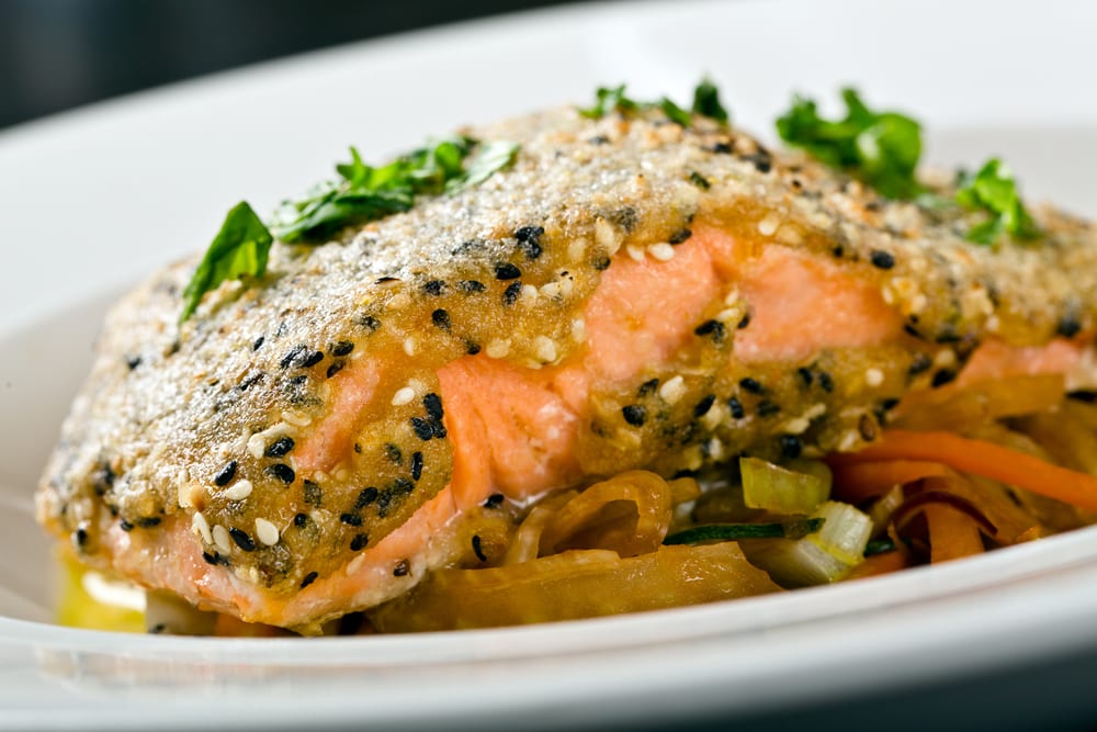 Фото 72 — Запеченный лосось с лимоном